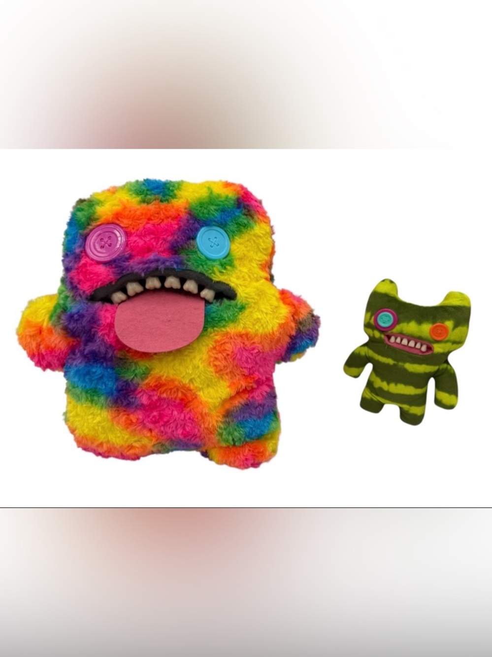 Zuru Fugglers Laboratory Misfits Plush | Indecisive Monster, BIGG FUGGLER Fug